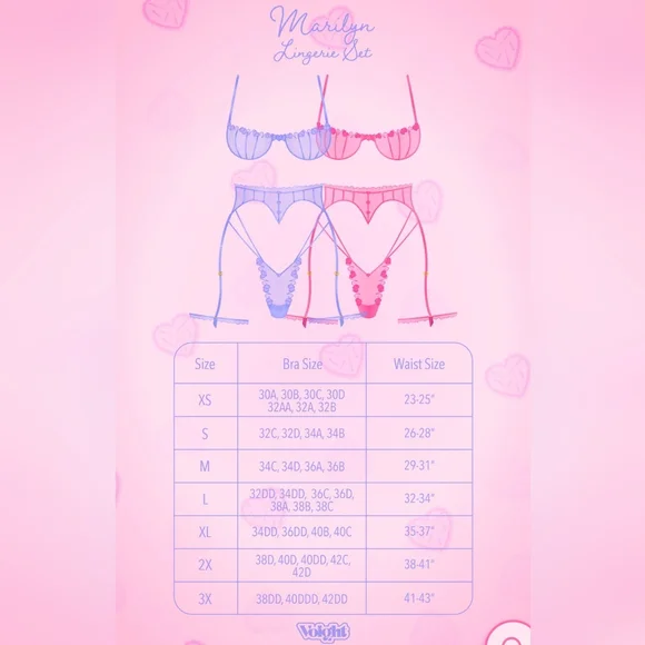 Valentina Voight Marilyn Lingerie Set - Picture 3 of 4